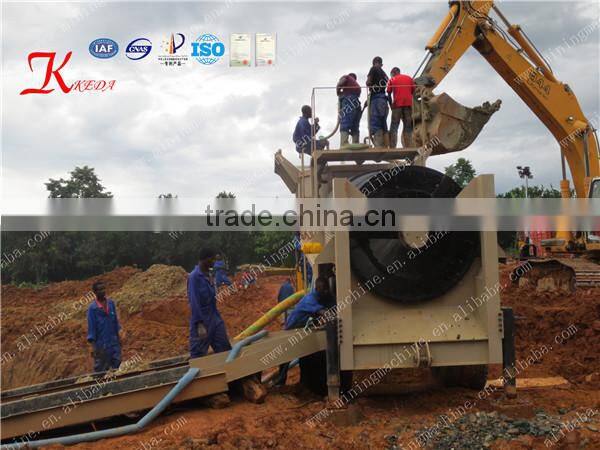 Ghana Big Capacity Gold Screening Plants with patent