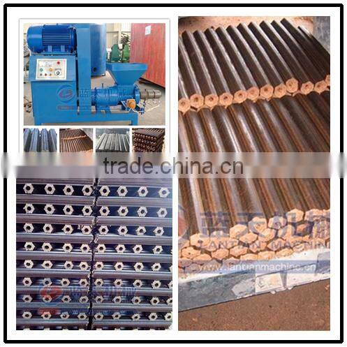 Not contain any chemical additives make sawdust briquettes machine/rice husk charcoal briquette making machine