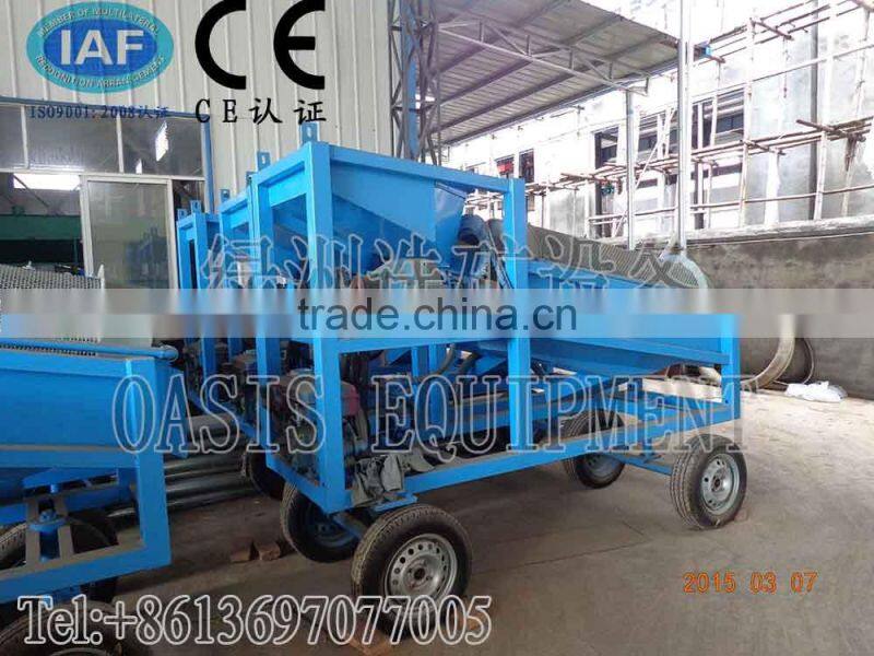 Tungsten Ore Concentration Machinery/ shaker table with separator gold
