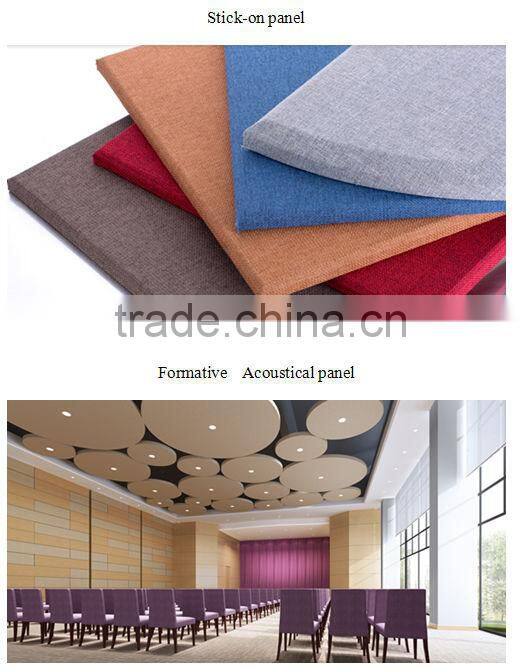 fiber glass wool acoustical ceiling board building materials