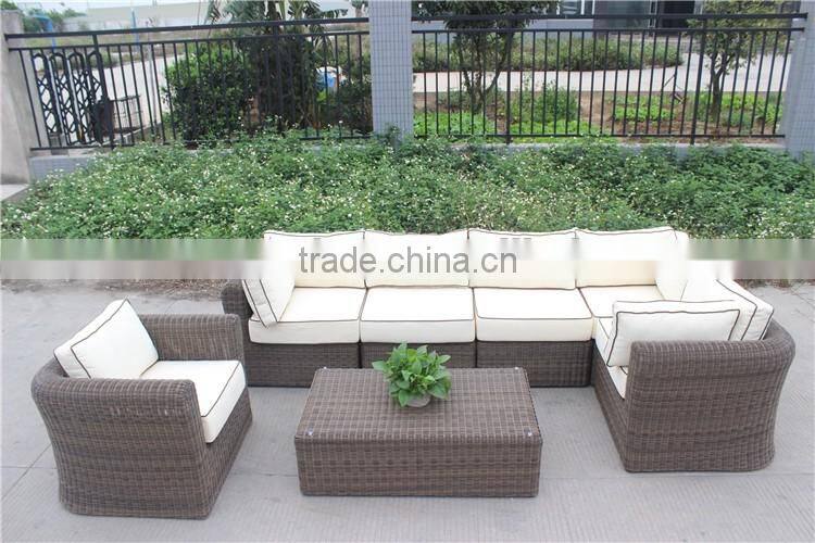 High Quality Rattan Sofa Set Luxury Garden Furniture