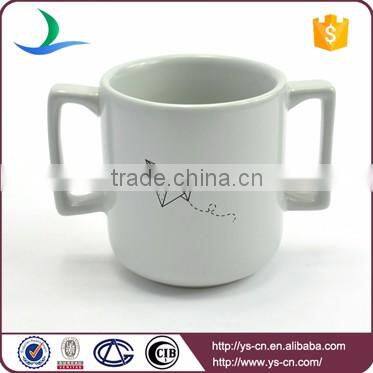Household air plane design ceramic children suit creative tableware