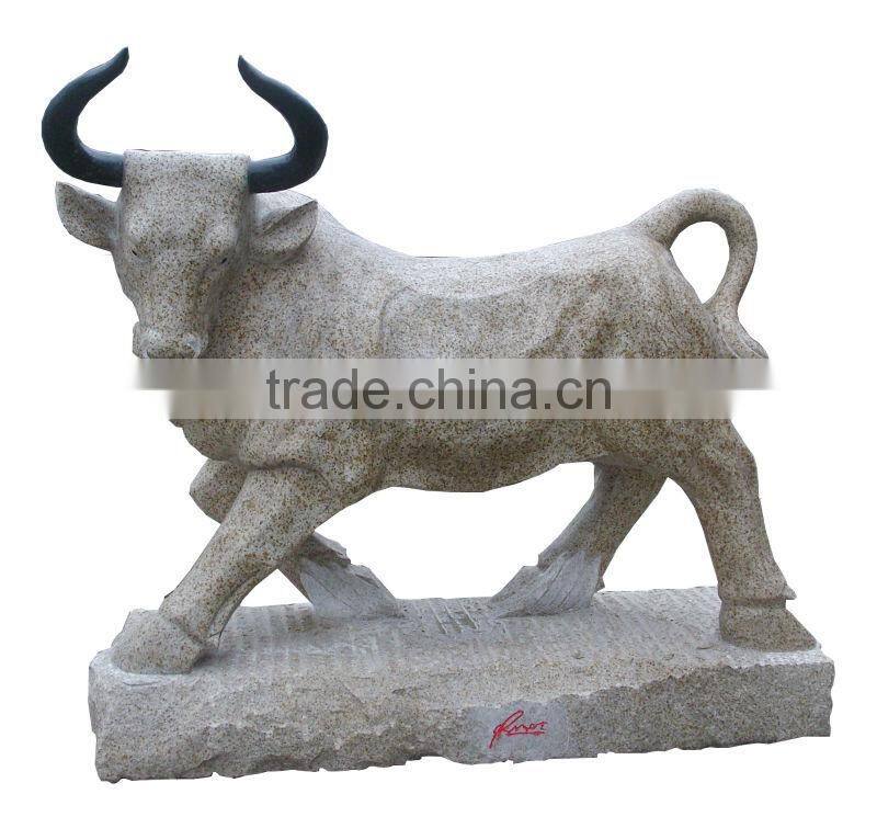Outdoor Decorative Oriental Large Life Size Granite Stone Horse Garden Statue