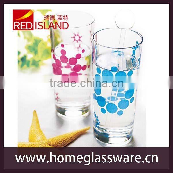 9oz screen printing machine glass cup with excellent price