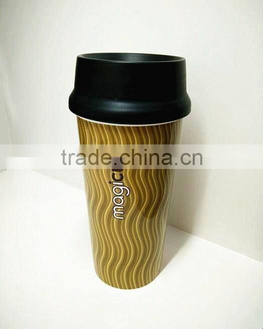 Iml takeaway coffee plastic cups and lids