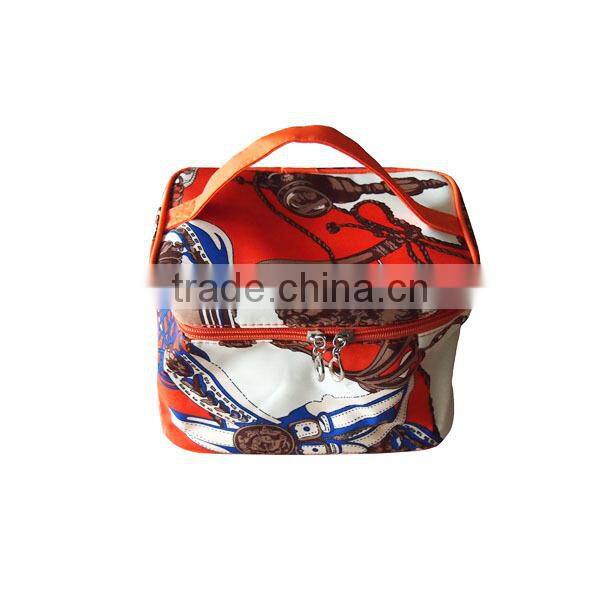Polyester lady travel cosmetic bag