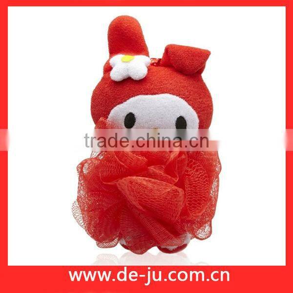 Sponge Toys Sweety Yellow Cartoon Baby Bath Flower