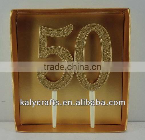 resin wedding anniversary cake topper