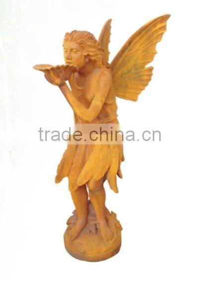 Interior decoration cast iron Sculpture head /human statue