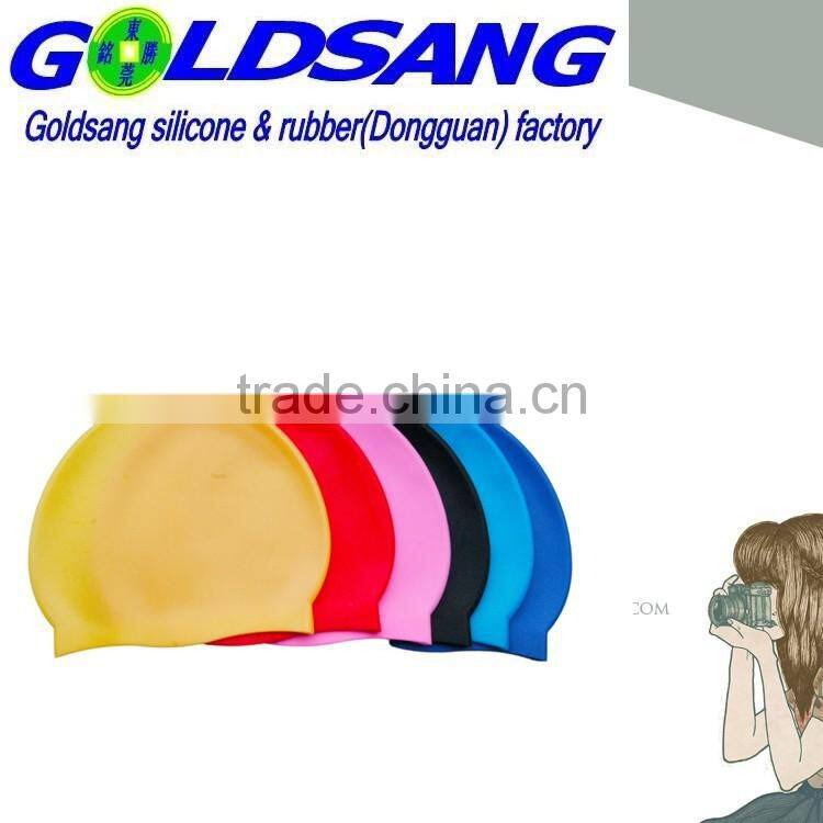 fashion silicone swiming cap sport bathing cap