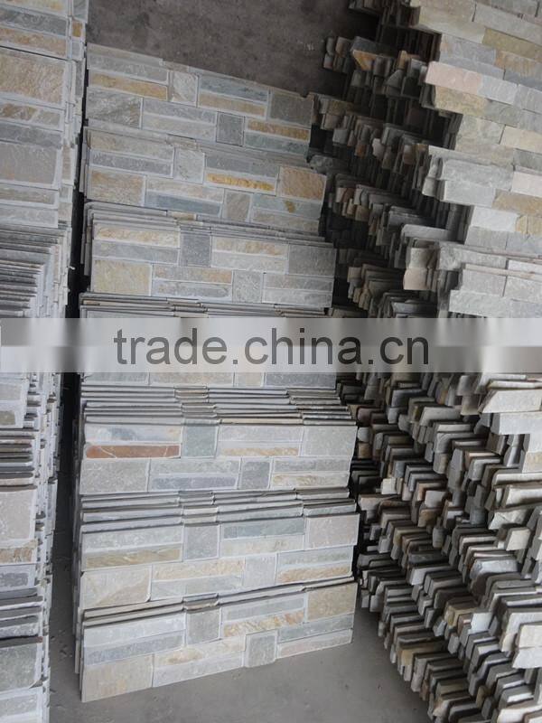 Natural stone exterior wall cladding