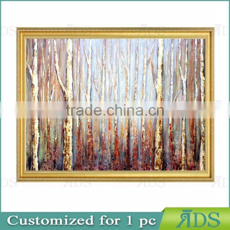 Wholesale Abstract Natural Trees Canvas Oil Painting