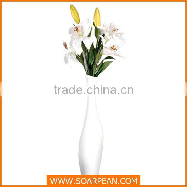 New Products Colorful Fiberglass Vase Flower