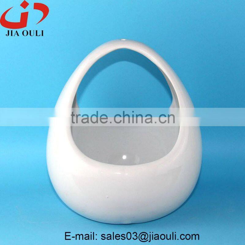2016 New design easter decoration Ceramic egg