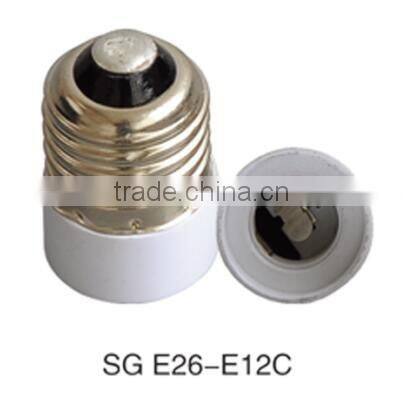 plastic converter E26-E12S lampholder adaptor