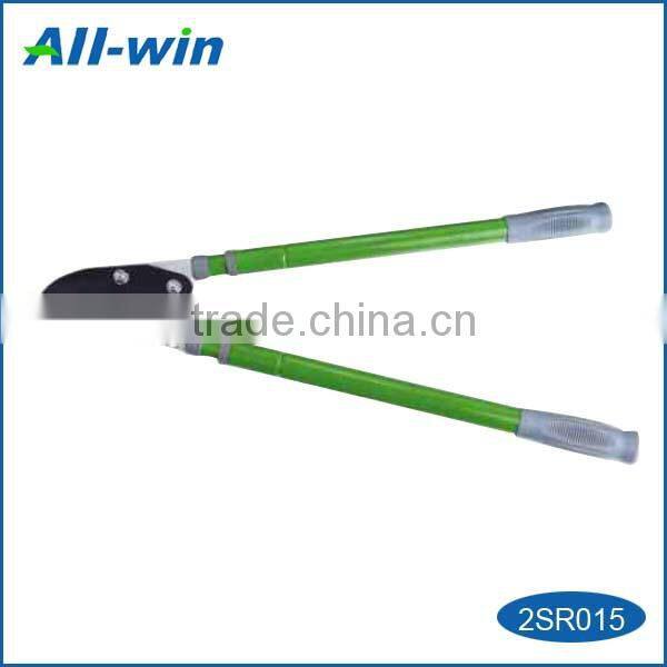long metal garden lopping shear with telescopic handles