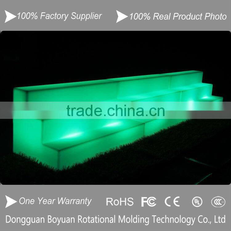 hot sales glowing stair wall mount wine rack