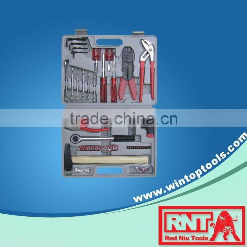 186pcs Aluminum box hand tool set