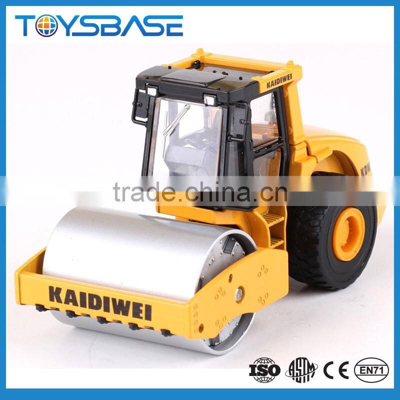 Alloy Mini Road Roller Scale Model 1:50 Diecast Model Car