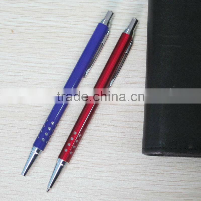2013 hot selling 136mm promotional pen with germany refill,aluminium pen