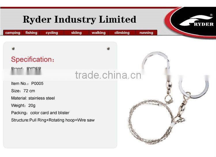 Stainless Steel Outdoor Survival Emergency Wire Saw