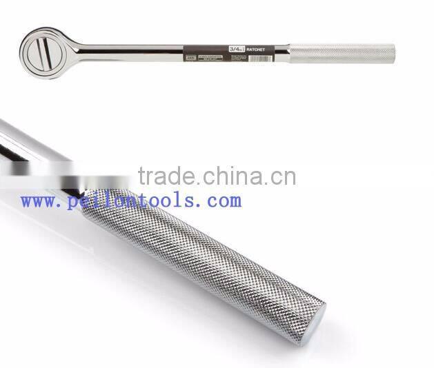 Carbon Steel Handle Wrench 3/4 '' Drive x 17'' Round Head Ratchet Combination wrench