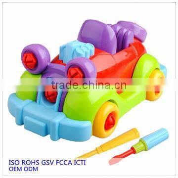 2015 hot fashion educational toy car garage, new toy car from ICTI manufacturer dongguan city
