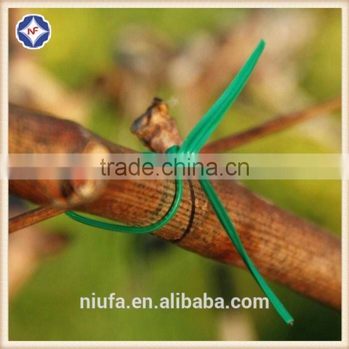 plastic clip band for electronics/garden twist tie wire for tree/plastic twist ties