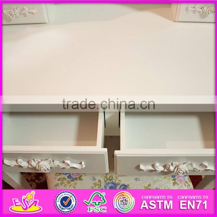 2016 wholesale bedroom make up solid wooden vanity desk W08H059