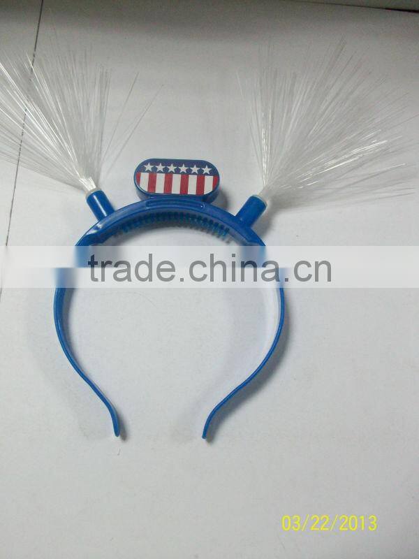 Patriotic Day flashing Head Bopper