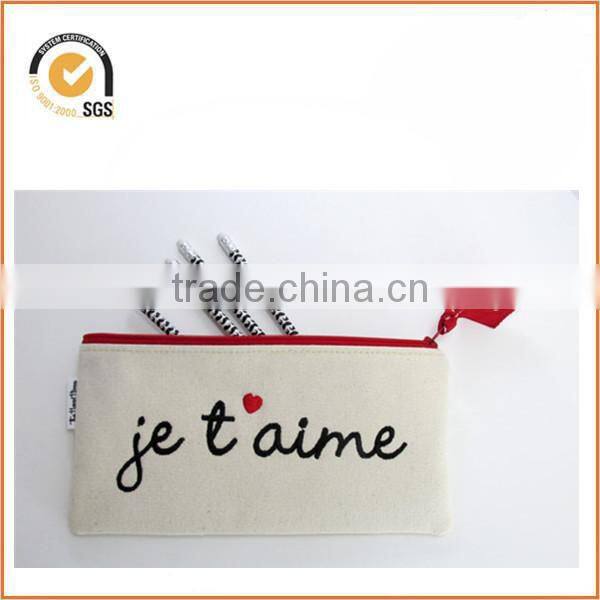 Tapir Snack Bag, Canvas Zipper Pouch,6"x3.3"x1.6" By Chiqun Donggaun CQ-H01052