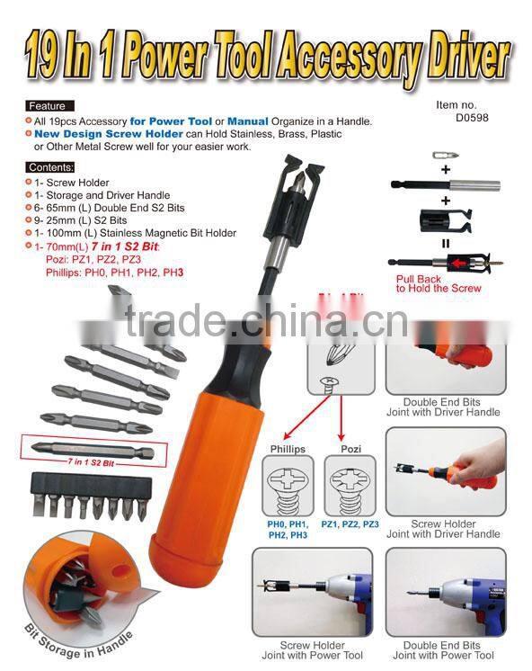 19 In 1 Power Tool Accessory Driver