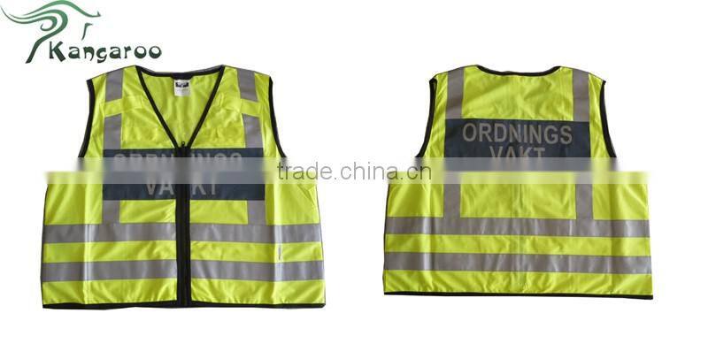 Safety Vest Clothing Uv Reflective Stripes Material