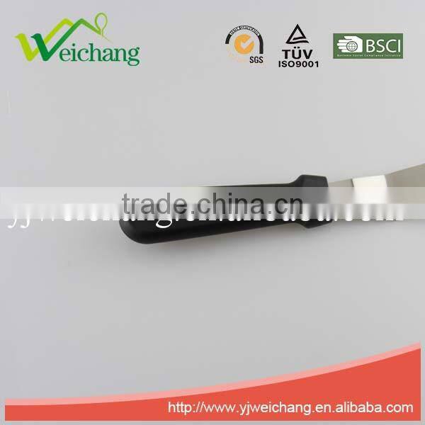 WCM35 Professional Cake Decorating Tools - 8", Stainless Steel Cake Spatula PP with TPR coating handle,2CR13 blade