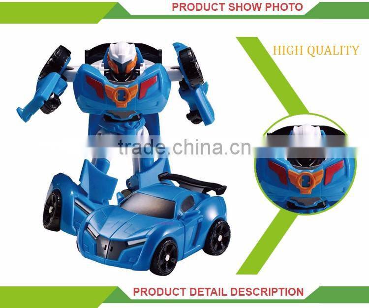Top selling deformation set diecast model toy mini intelligent robot