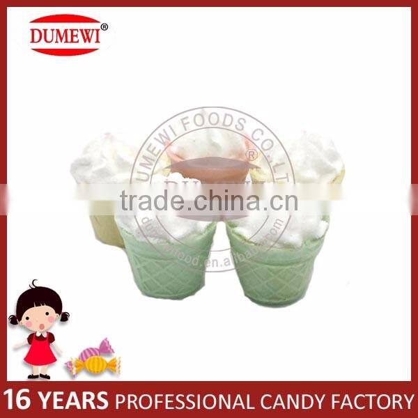 Ice Cream Shape Center Filled Marshmallow Candy