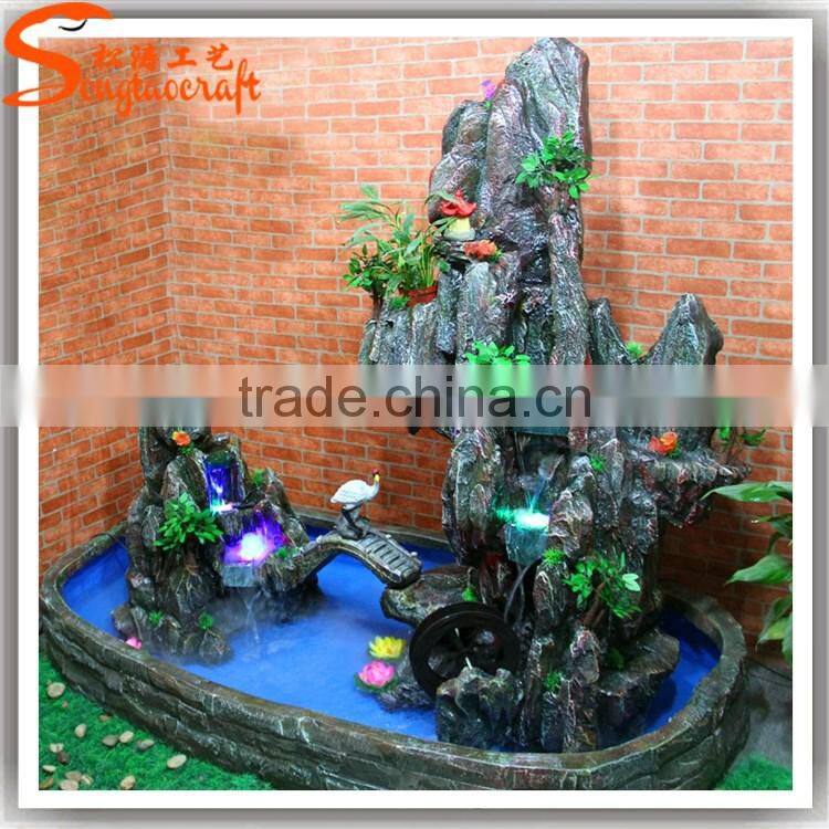 Hot sale Artificial Fountain indoor artificial waterfall fountain customized artificial fountain for sale