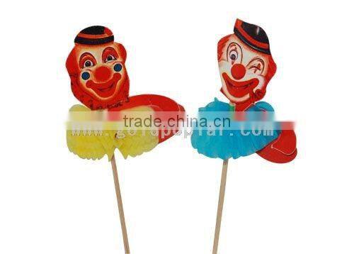 10cm long hanbuger decoration flag toothpicks