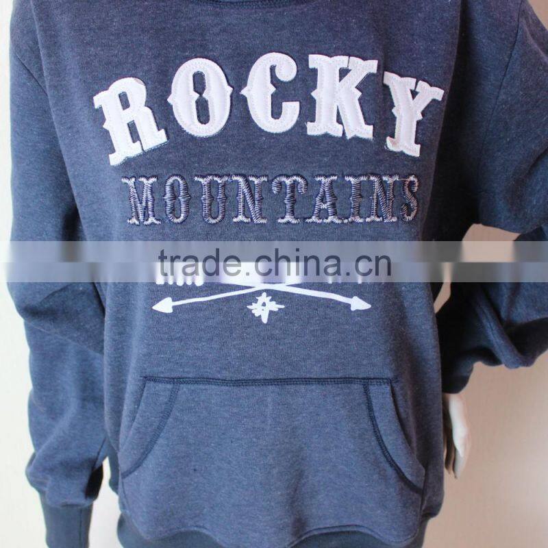 Women Sport Pull Over Hoody with Pocket