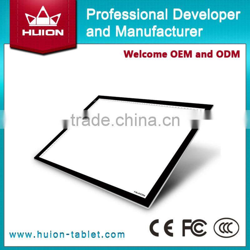 Slim Huion led light pad tracing light box A3