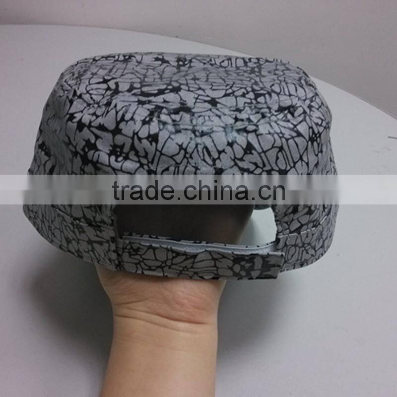 military baseball hats and caps custom leather patch fashion military caps