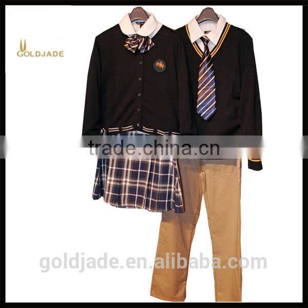 New Cutomized Primary School Uniform Shirts Kids School Uniforms Wholesale