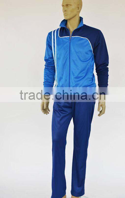2016 100% polytricot sports suit running wear factory OEM with good price