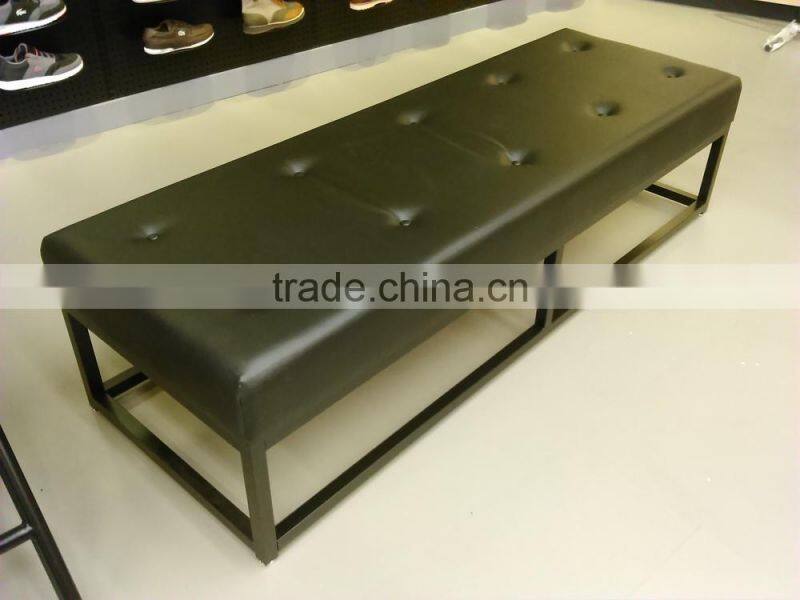 High Quality Black Color Long Sofa Chair