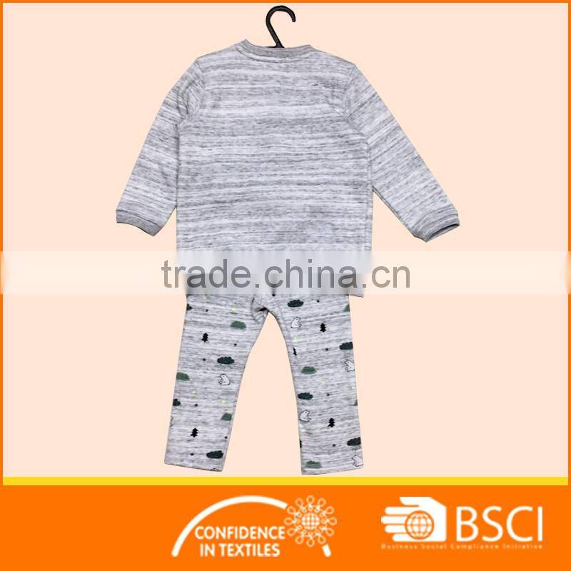 Spun Velvet Melange Boy Clothing Apparel Set