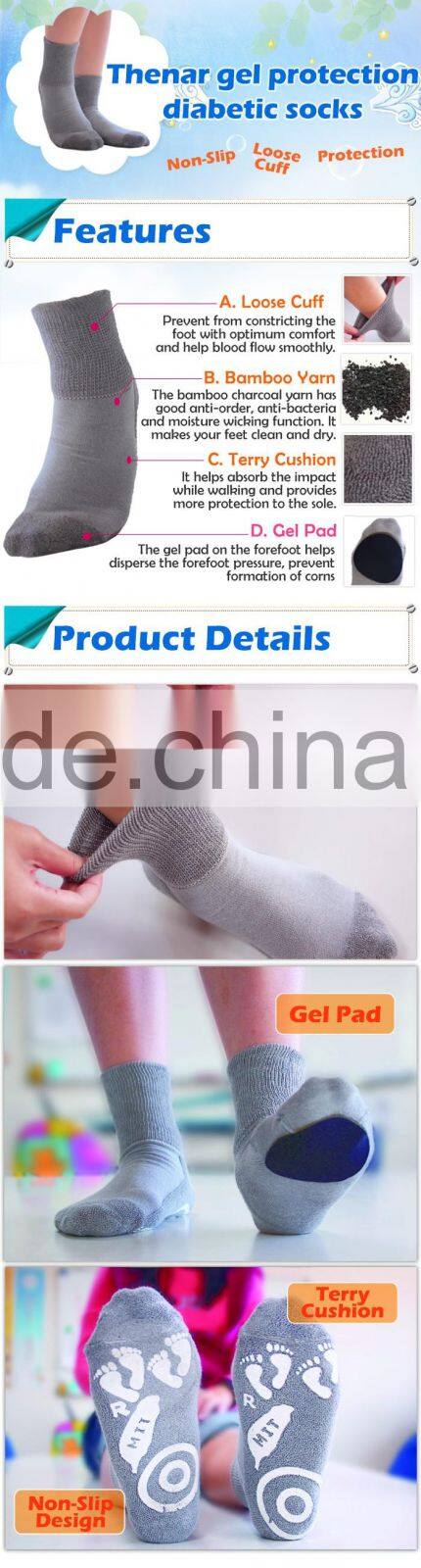 Thenar gel protection diabetic socks