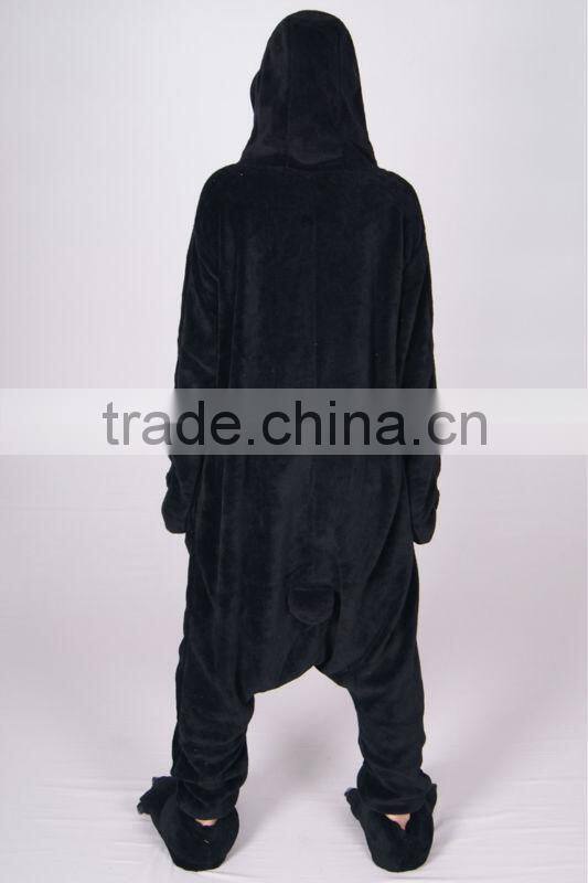 Fleece Winter Couple Fancy Cute 1 piece animal pajamas for adults