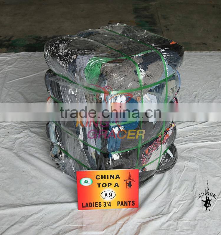 from china usa style wholesale original bales 100Kg bulk used clothing