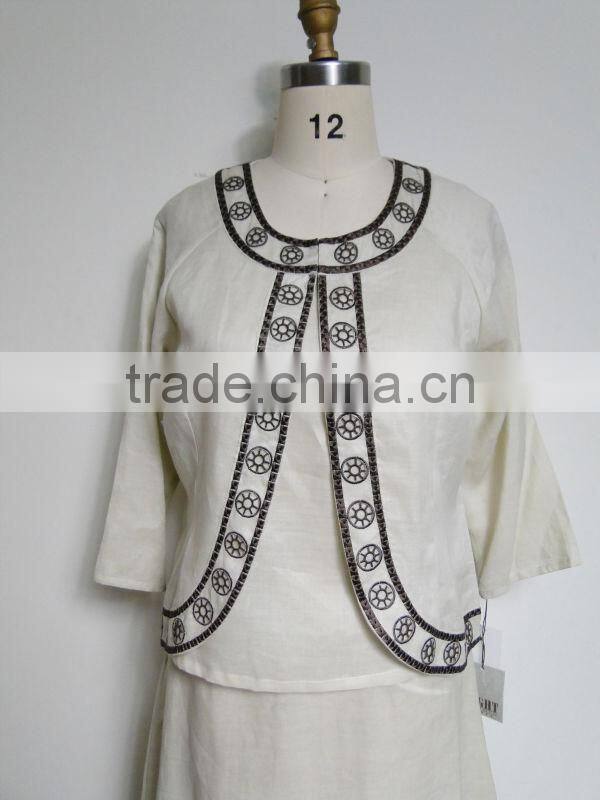 Indian women embroidery 3 pcs skirt suit