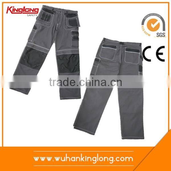 China supplier new product wholesale best price safety work pants with knee pads